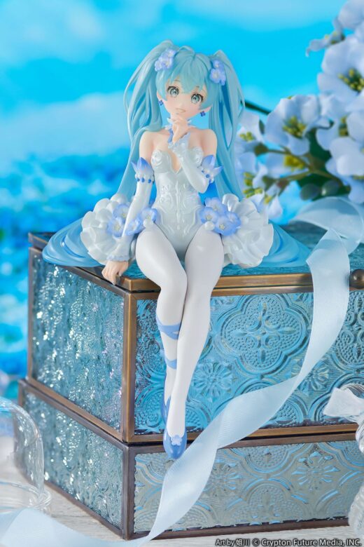 Estatua Miku Flower Fairy Nemophila