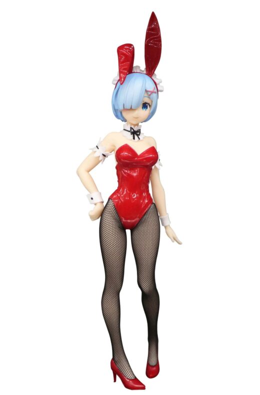 Estatua ReZero BiCute Bunnies Rem Red