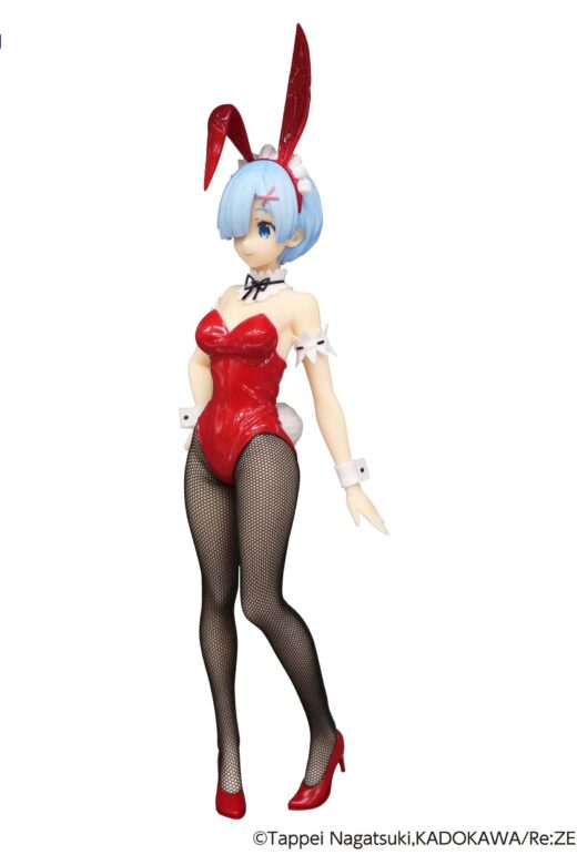 Estatua ReZero BiCute Bunnies Rem Red