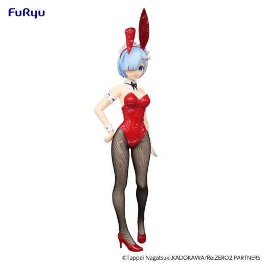 Estatua ReZero BiCute Bunnies Rem Red