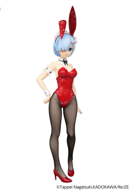 Estatua ReZero BiCute Bunnies Rem Red