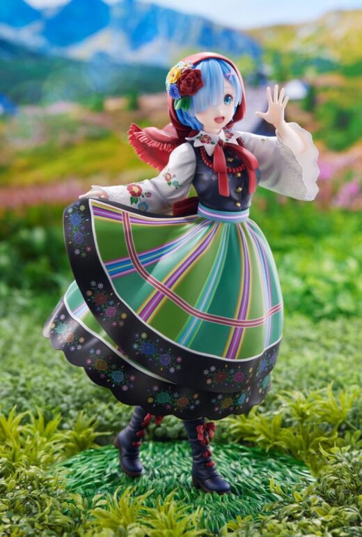 Estatua ReZero Rem Country Dress Ver