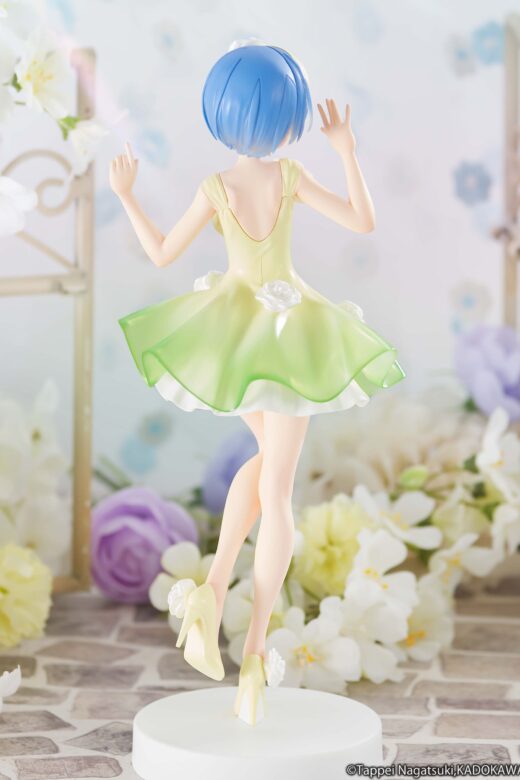 Estatua ReZero Trio-Try-iT Rem Flower Dress