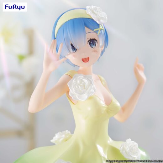 Estatua ReZero Trio-Try-iT Rem Flower Dress