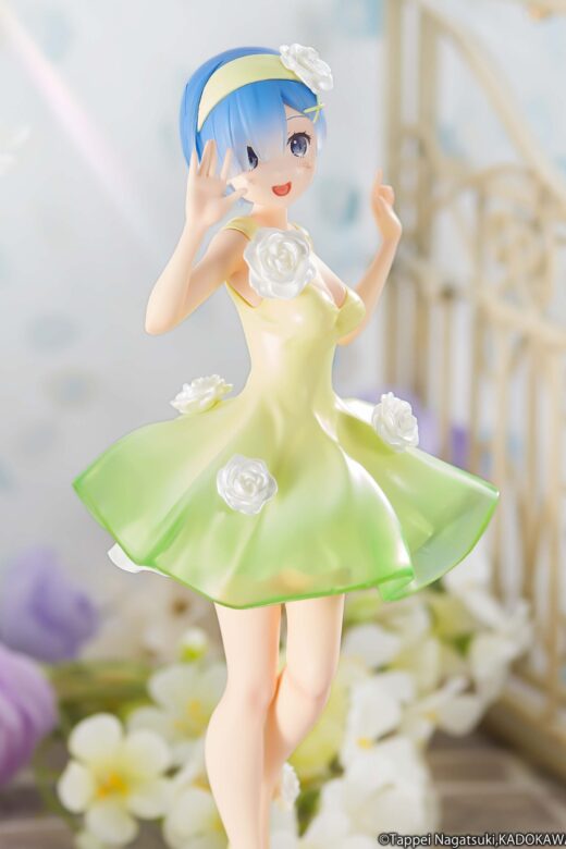 Estatua ReZero Trio-Try-iT Rem Flower Dress