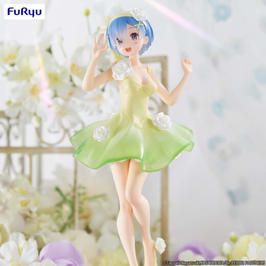 Estatua ReZero Trio-Try-iT Rem Flower Dress