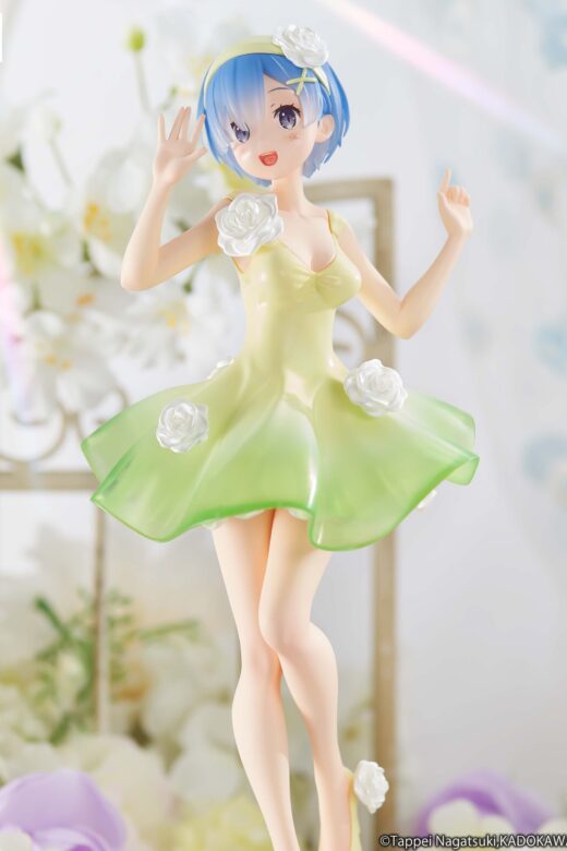 Estatua ReZero Trio-Try-iT Rem Flower Dress