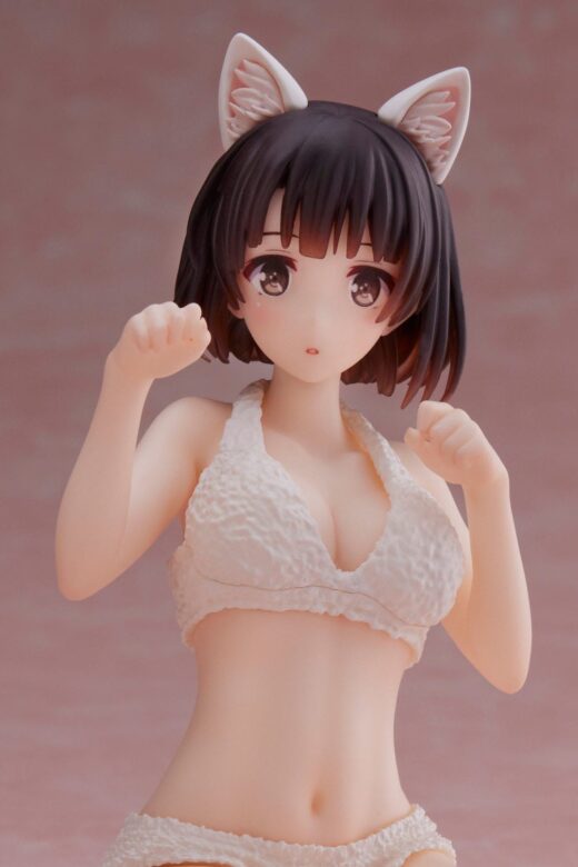 Estatua Saekano Megumi Kato Cat Roomwear Ver