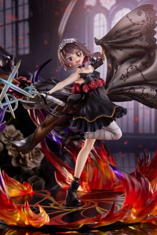 Estatua Megumin Black Rose Dress Version