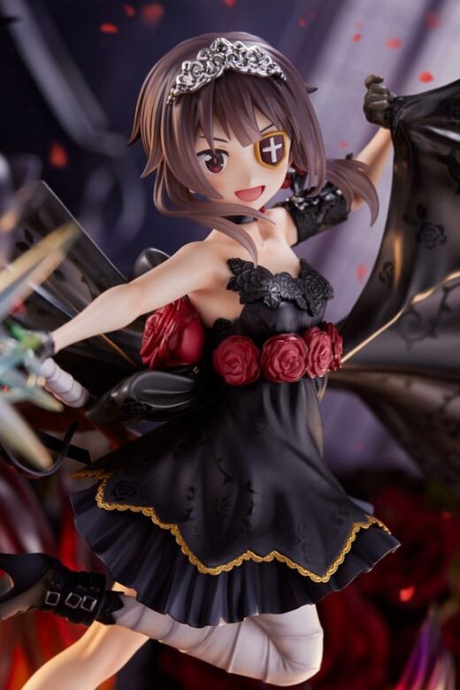 Estatua Megumin Black Rose Dress Version