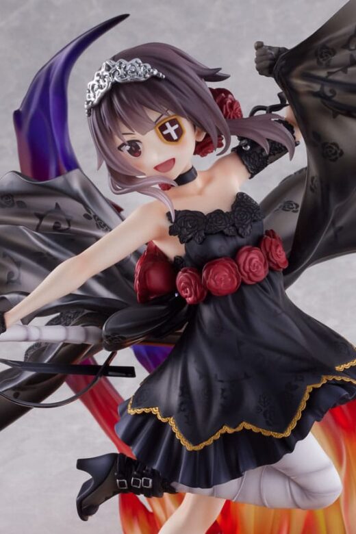 Estatua Megumin Black Rose Dress Version