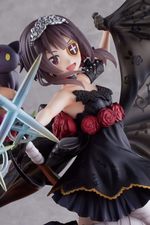 Estatua Megumin Black Rose Dress Version