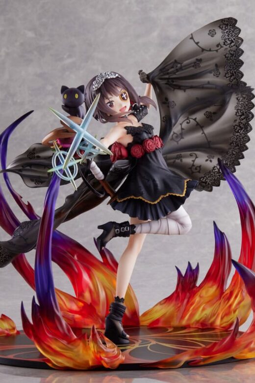 Estatua Megumin Black Rose Dress Version