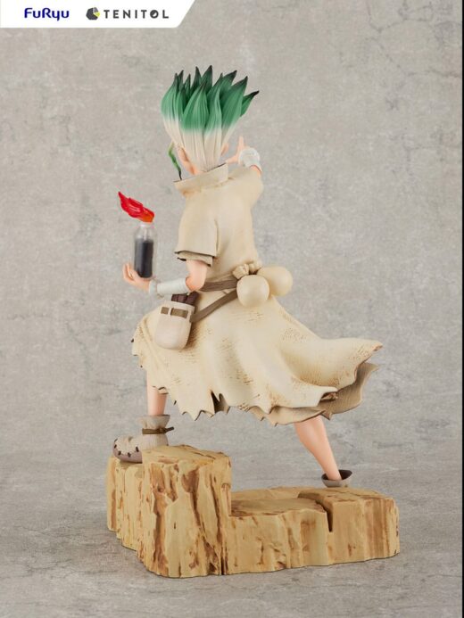 Estatua Dr Stone Senku Ishigami 28 cm