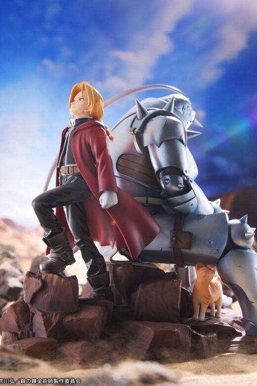 Estatua Edward Elric and Alphonse