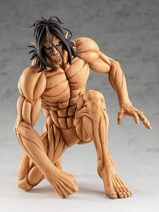 Estatua Eren Yeager Attack Titan Relanzamiento