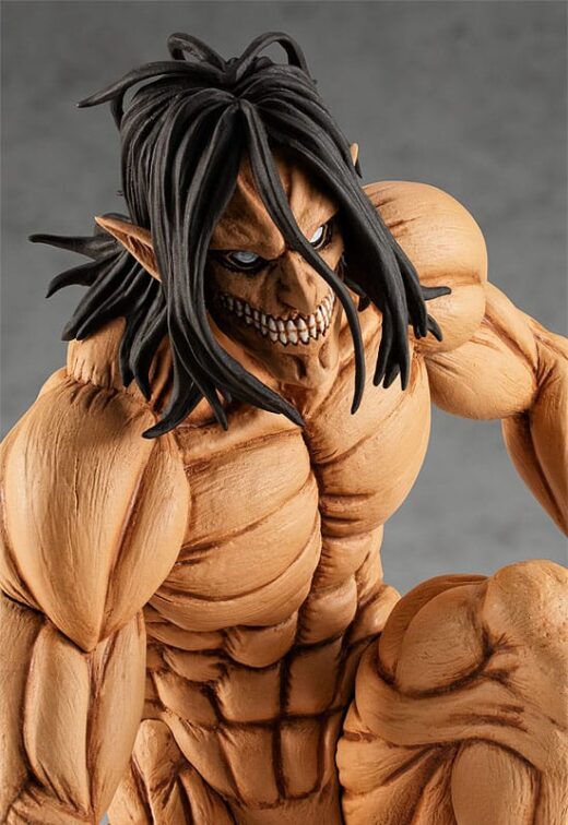 Estatua Eren Yeager Attack Titan Relanzamiento