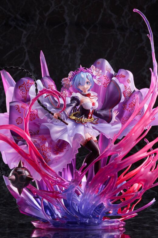 Estatua Re Zero Oni Rem Crystal Dress Version