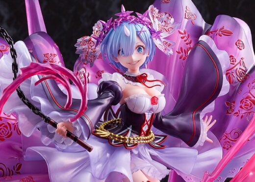 Estatua Re Zero Oni Rem Crystal Dress Version