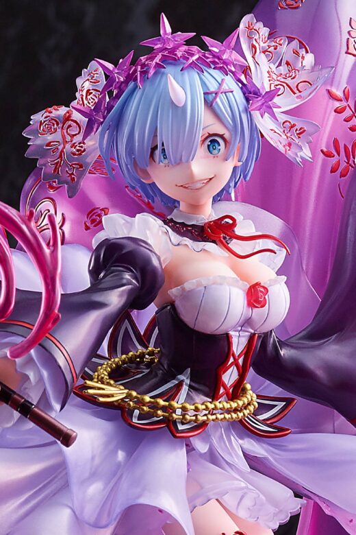 Estatua Re Zero Oni Rem Crystal Dress Version