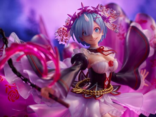 Estatua Re Zero Oni Rem Crystal Dress Version