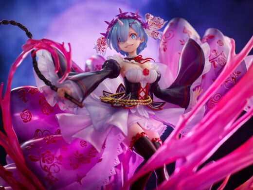 Estatua Re Zero Oni Rem Crystal Dress Version