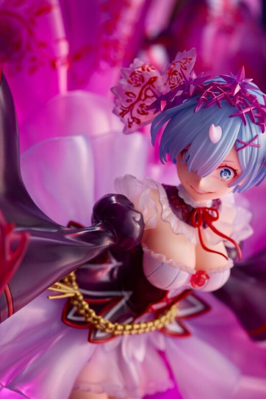 Estatua Re Zero Oni Rem Crystal Dress Version