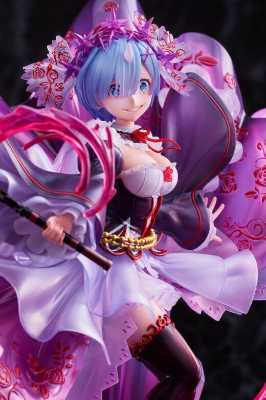 Estatua Re Zero Oni Rem Crystal Dress Version