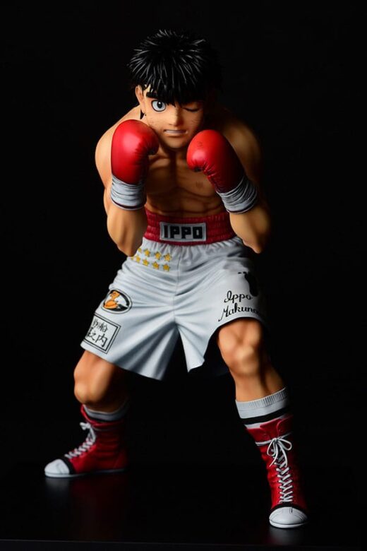 Estatua Ippo Makunouchi fighting pose damage