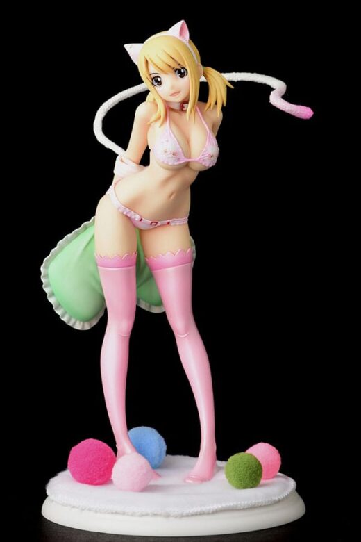 Estatua Lucy Heartfilia Cherry blossom CAT Gravure