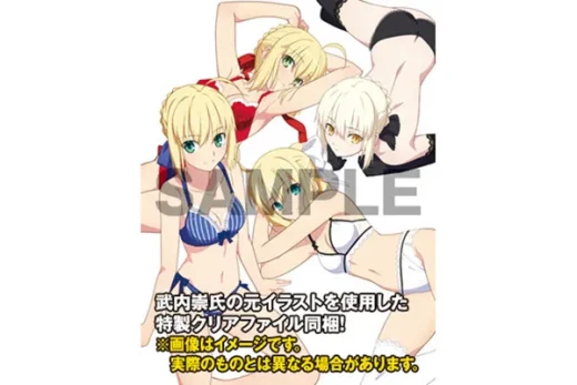 Fate Stay Night Figuras Dream Tech Lingerie Style