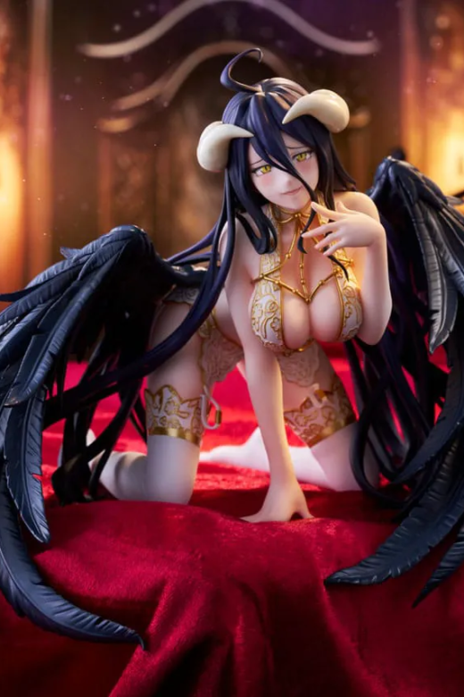 Estatua Overlord Albedo lingerie