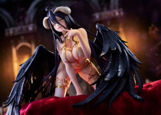 Estatua Overlord Albedo lingerie