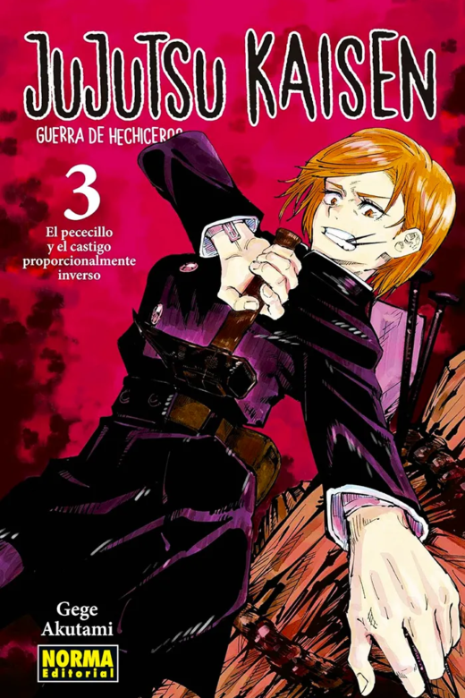 Manga Jujutsu Kaisen Tomo 03