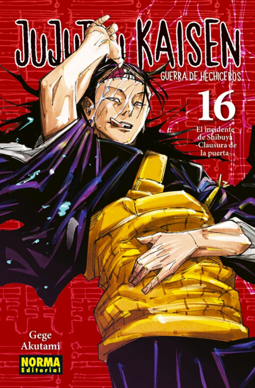 Manga Jujutsu Kaisen Tomo 16