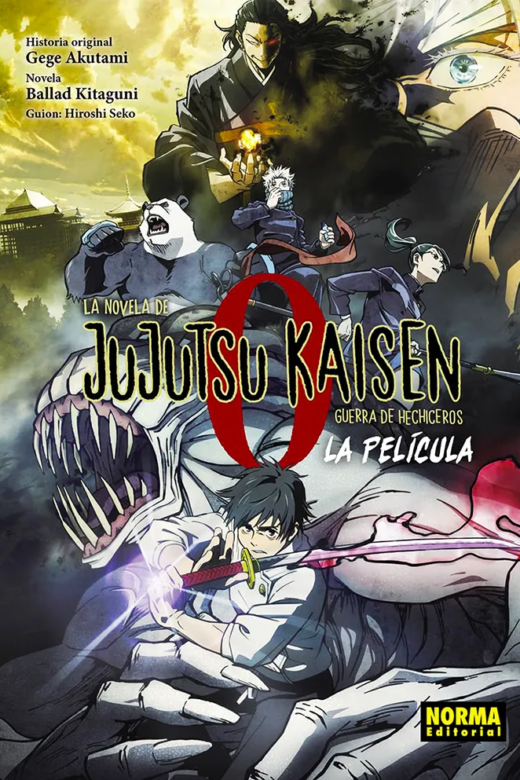 Novela Jujutsu Kaisen 0