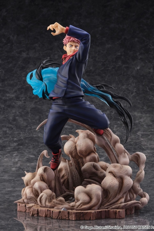 Estatua Jujutsu Kaisen SHIBUYA SCRAMBLE FIGURE Yuji Itadori