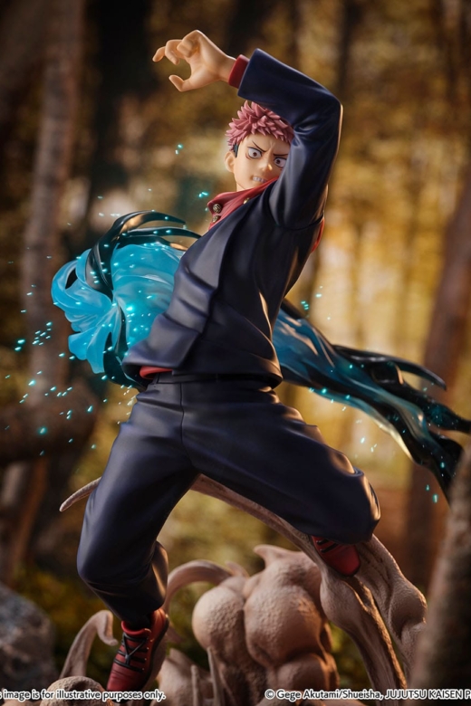 Estatua Jujutsu Kaisen SHIBUYA SCRAMBLE FIGURE Yuji Itadori