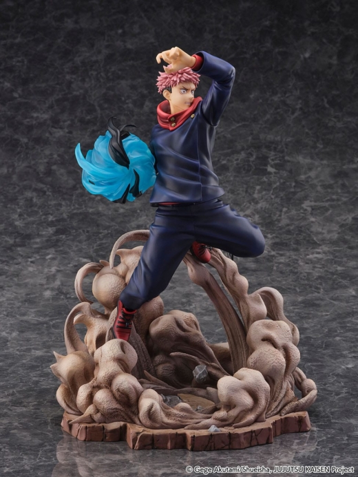 Estatua Jujutsu Kaisen SHIBUYA SCRAMBLE FIGURE Yuji Itadori