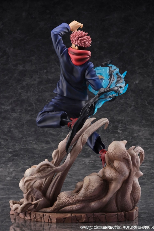 Estatua Jujutsu Kaisen SHIBUYA SCRAMBLE FIGURE Yuji Itadori