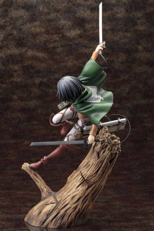 Estatua Attack on Titan ARTFXJ Mikasa Ackerman Renewal Package