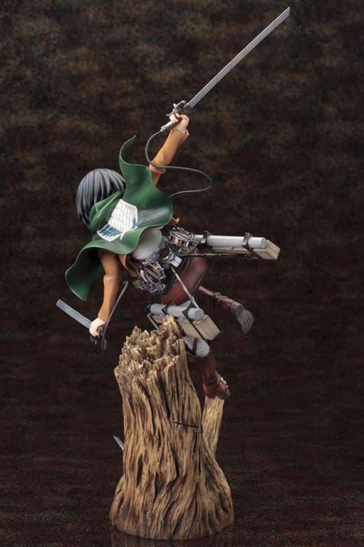 Estatua Attack on Titan ARTFXJ Mikasa Ackerman Renewal Package