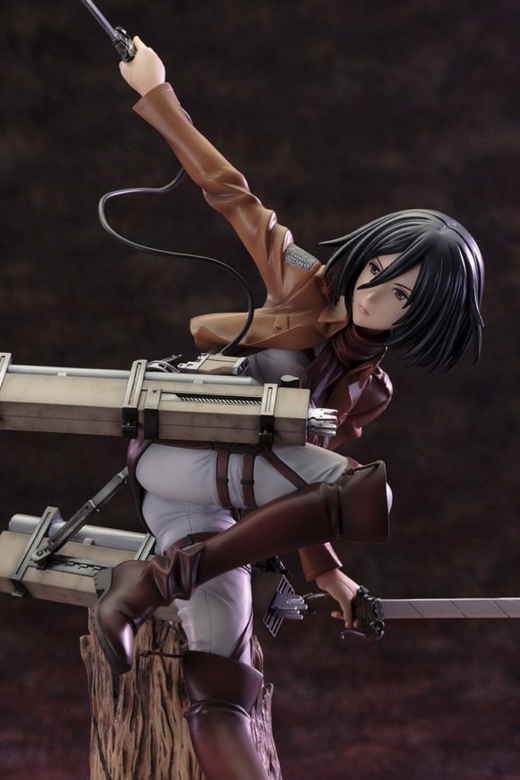 Estatua Attack on Titan ARTFXJ Mikasa Ackerman Renewal Package