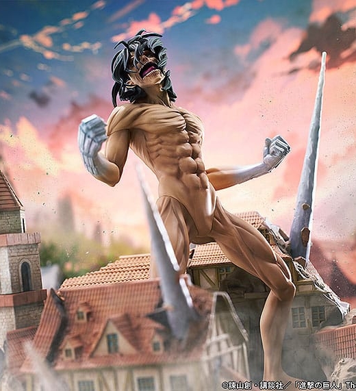 Estatua Eren Jaeger Attack Titan Judgment