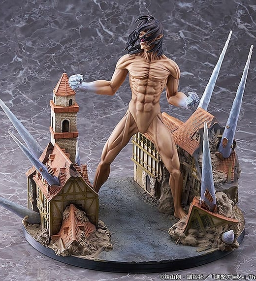 Estatua Eren Jaeger Attack Titan Judgment