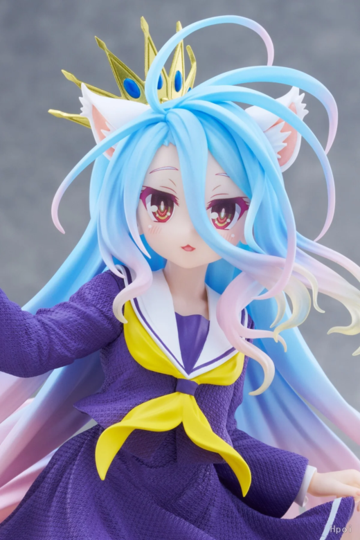 Estatua No Game No Life Shiro Coreful Nekomimi Seifuku