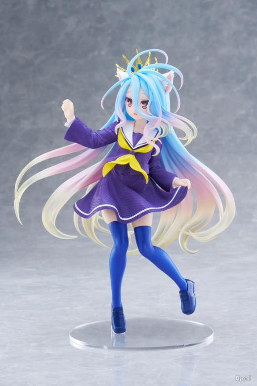 Estatua No Game No Life Shiro Coreful Nekomimi Seifuku