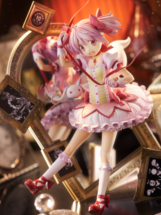 Puella Magi Madoka Magica Estatuas Kaname Madoka y Kyuubey