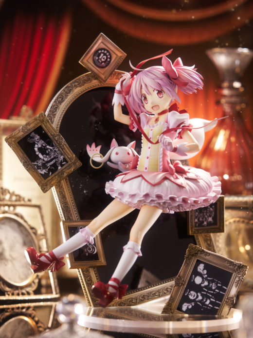 Puella Magi Madoka Magica Estatuas Kaname Madoka y Kyuubey