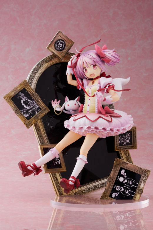 Puella Magi Madoka Magica Estatuas Kaname Madoka y Kyuubey